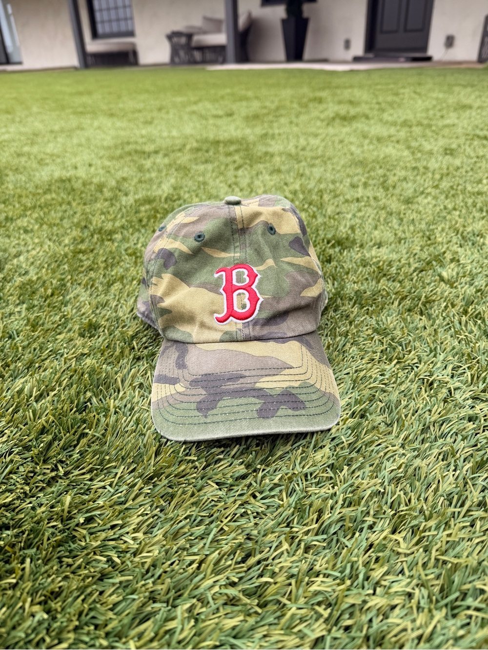 Boston Red Sox Baseball Caps Set - Green, Red, White, Camo, Tan Options - Picture 6 of 13